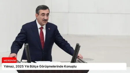 Yılmaz, 2025 Yılı Bütçe Görüşmelerinde Konuştu