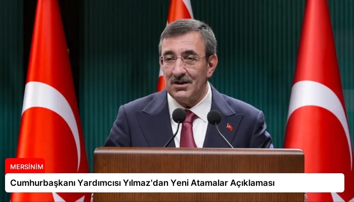 Cumhurbaşkanı Yardımcısı Yılmaz’dan Yeni Atamalar Açıklaması