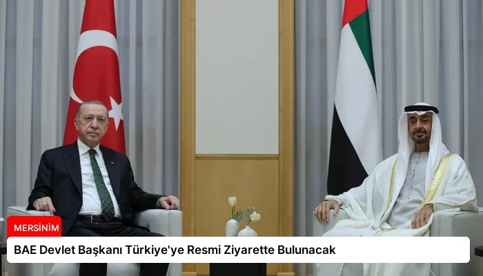 BAE Devlet Başkanı Türkiye’ye Resmi Ziyarette Bulunacak