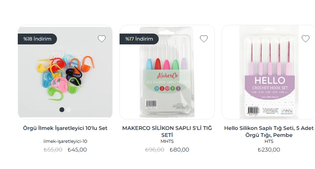 Örgü Malzemelerinde Çeşitlilik: Silikon Saplı Tığ ve Şişlere Talep Yükseliyor