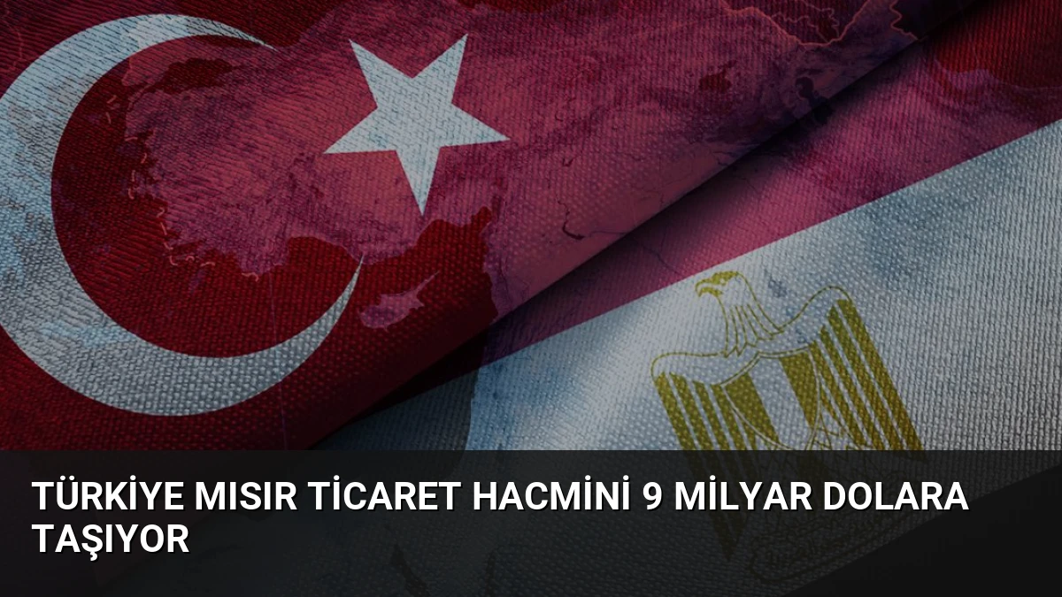 Türkiye Mısır Ticaret Hacmini 9 Milyar Dolara Taşıyor