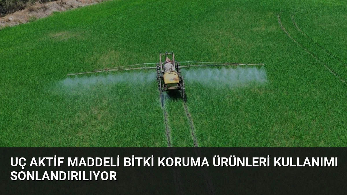 Uç Aktif Maddeli Bitki Koruma Ürünleri Kullanımı Sonlandırılıyor