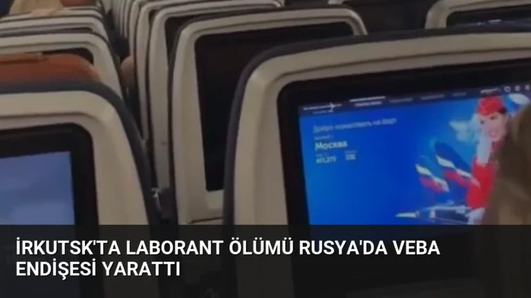 İrkutsk’ta Laborant Ölümü Rusya’da Veba Endişesi Yarattı